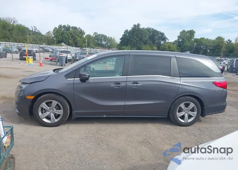 2019 Honda Odyssey Ex из США, поврежденный, VIN 5FNRL6H53KB128691